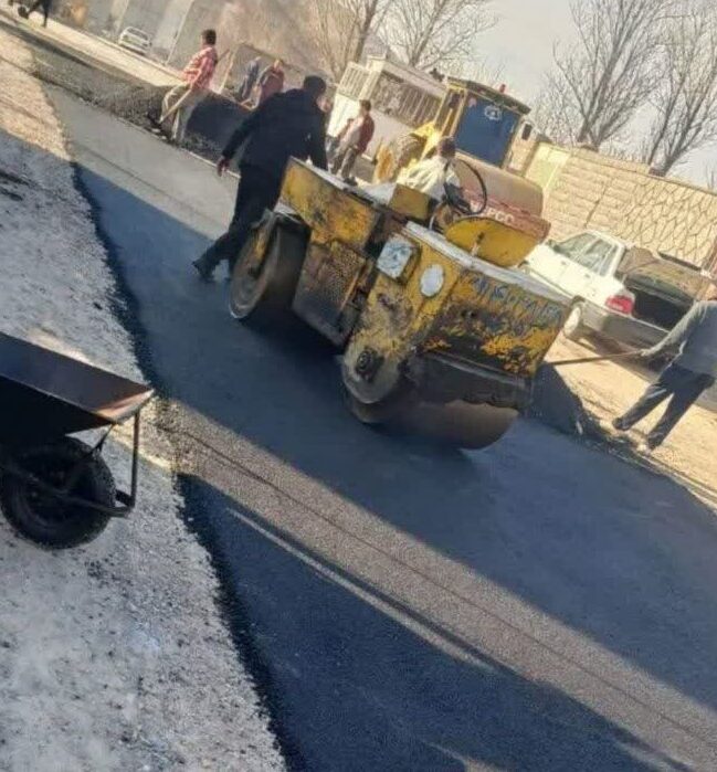 اجرای آسفالت معابر بهترین کیفیت