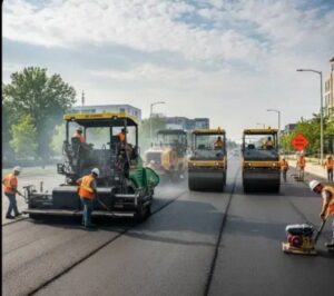 اجرای آسفالت